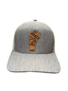OC Sports Mesh Trucker with Leather Patch