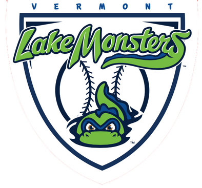 Vermont Lake Monsters Shield Car Magnet