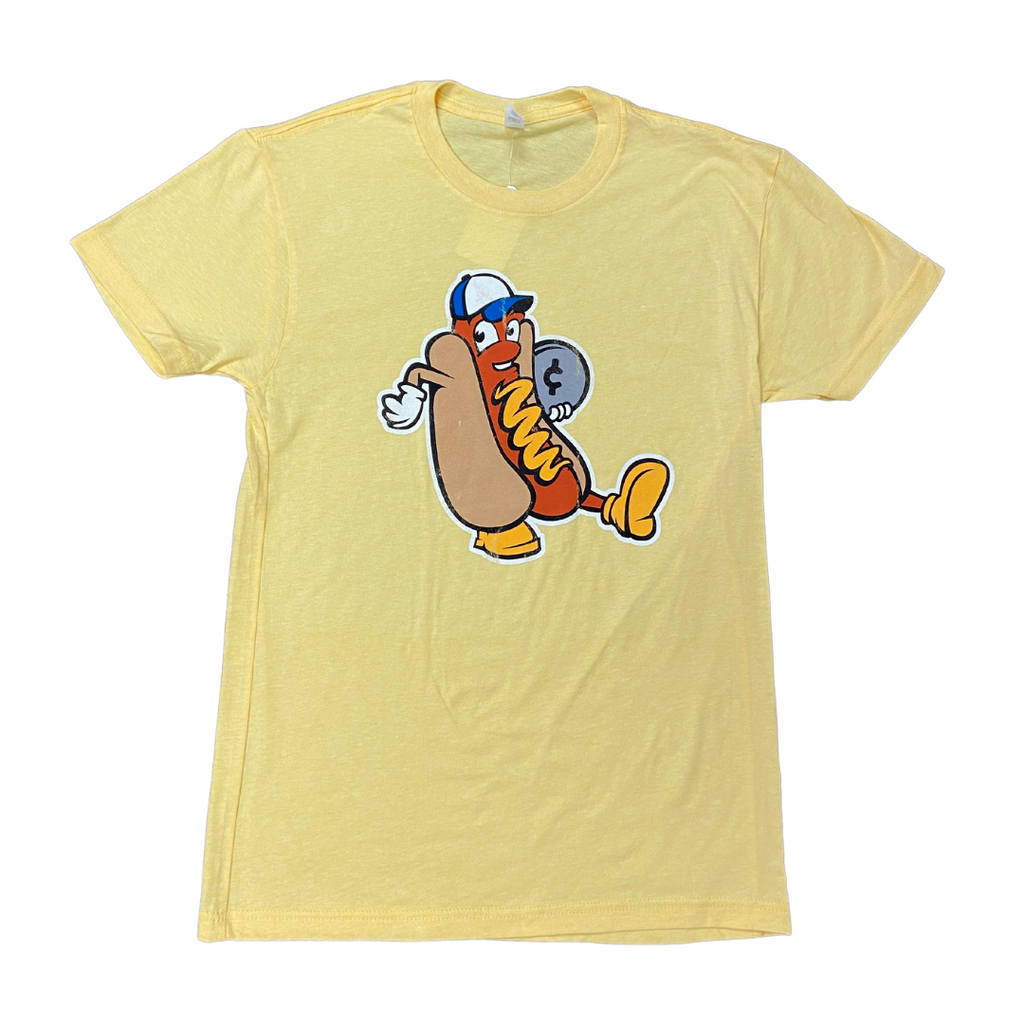 Vermont Lake Monsters 25-Cent Hot Dog Tee – Vermont Lake Monsters Team Store