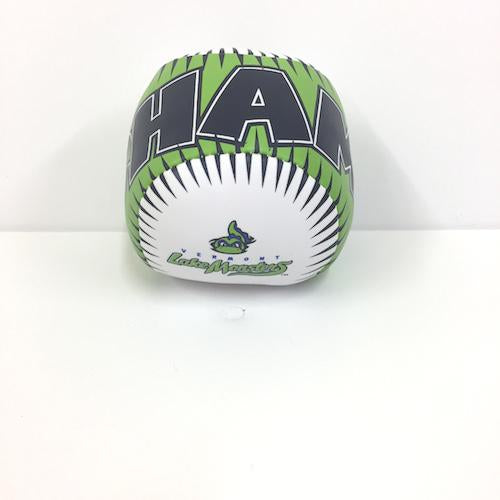 Vermont Lake Monsters CHAMP Neon Soft Toss Baseball